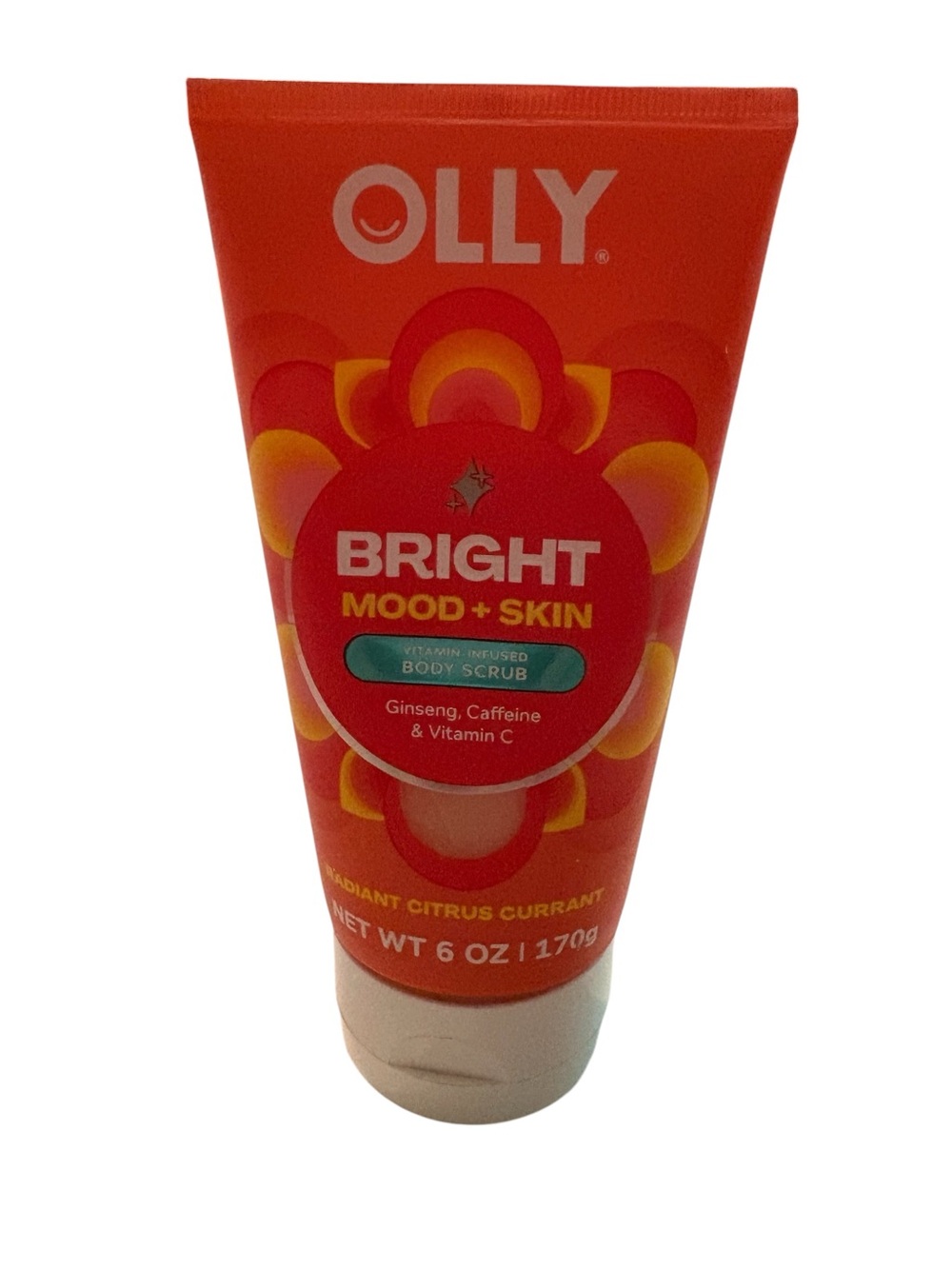 OLLY Bright Mood + Skin Body Scrub - Radiant Citrus Currant